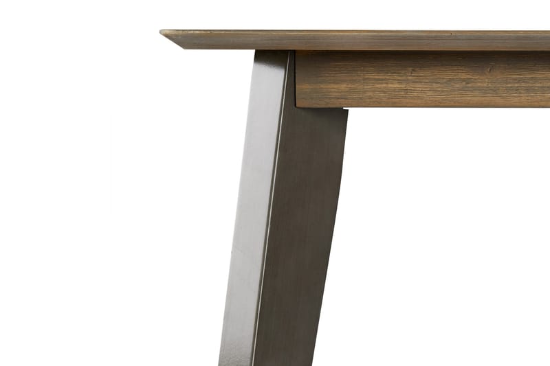Malaga Forlengningsbart Spisebord 200 cm - Brun/Silver - Spisebord & kjøkkenbord