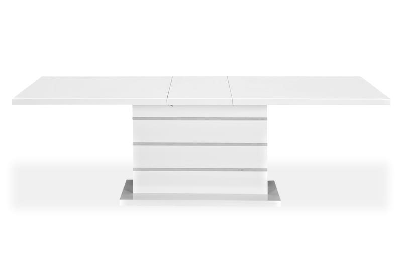 Malibu Forlengningsbart Spisebord 200 cm - Hvit - Møbler - Bord - Spisebord & kjøkkenbord