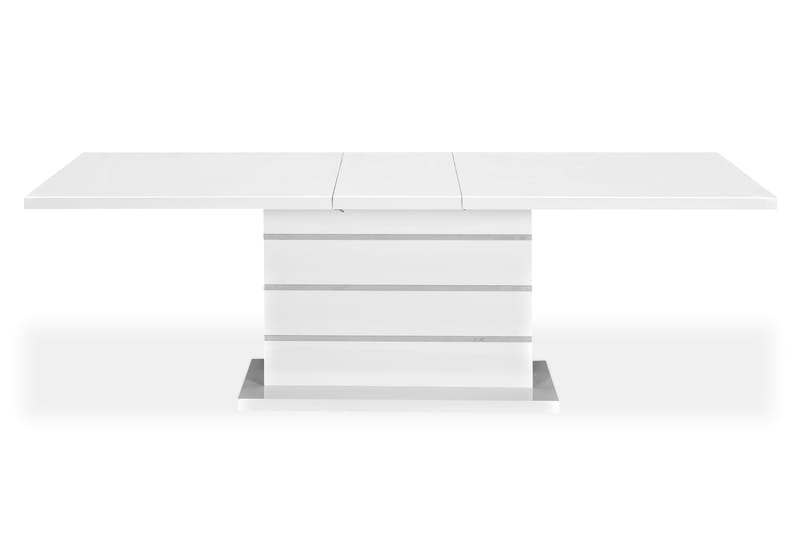 Malibu Forlengningsbart Spisebord 200 cm - Hvit - Spisebord & kjøkkenbord