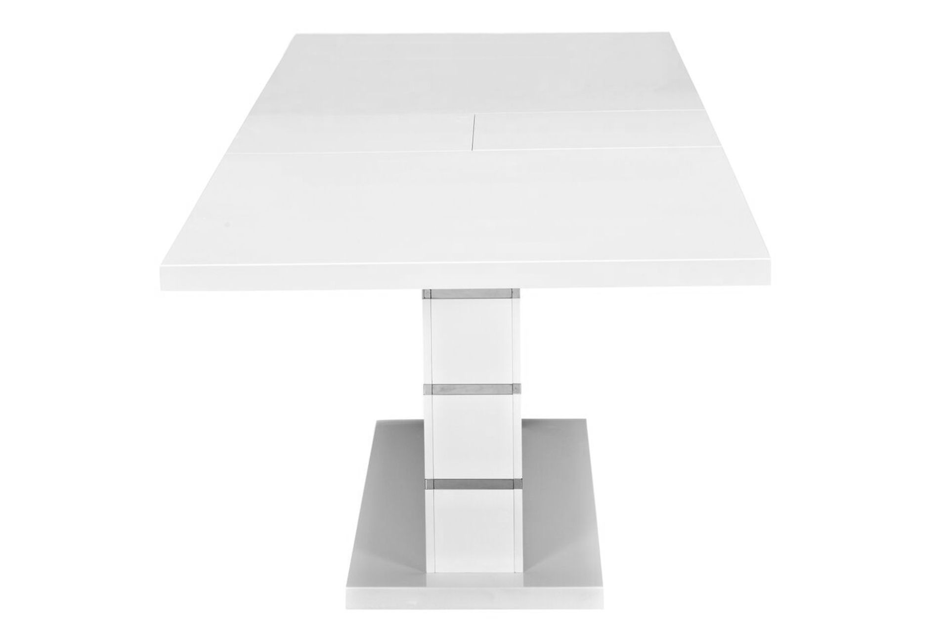 Malibu Forlengningsbart Spisebord 200 cm - Hvit - Møbler - Bord - Spisebord & kjøkkenbord