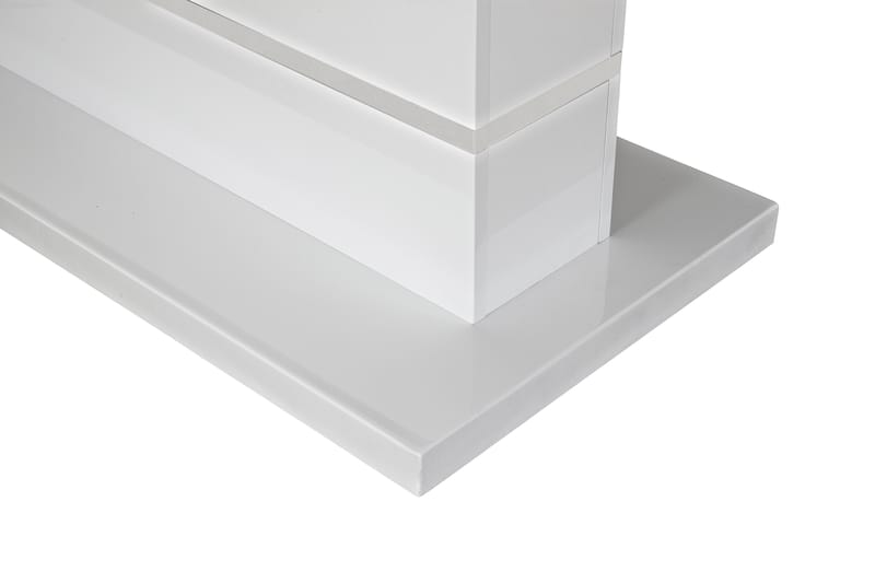 Malibu Forlengningsbart Spisebord 200 cm - Hvit - Møbler - Bord - Spisebord & kjøkkenbord