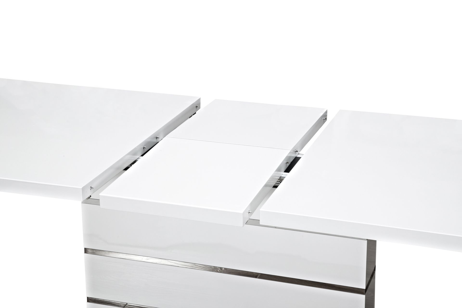 Malibu Forlengningsbart Spisebord 200 cm - Hvit - Møbler - Bord - Spisebord & kjøkkenbord