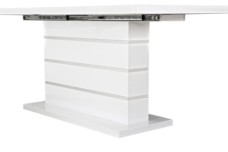 Malibu Forlengningsbart Spisebord 200 cm - Hvit - Møbler - Bord - Spisebord & kjøkkenbord