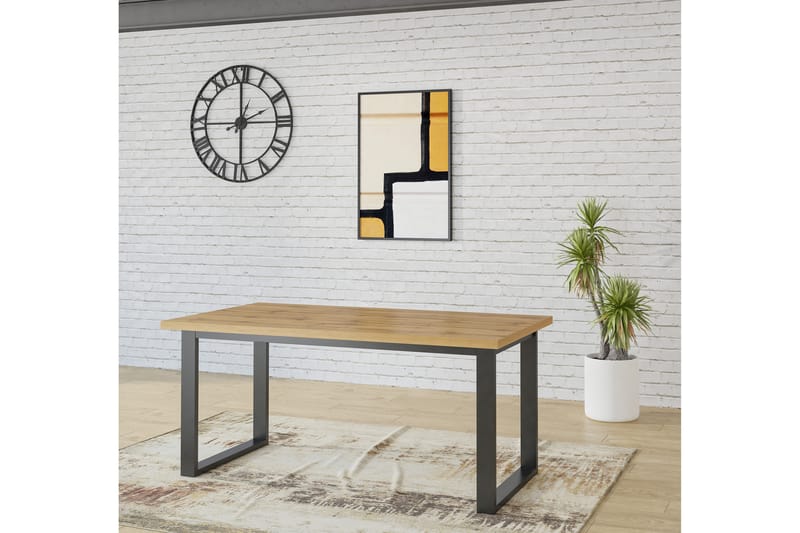 Malissa Forlengningsbart Spisebord 170/220 cm - Natur - Møbler - Bord - Spisebord & kjøkkenbord