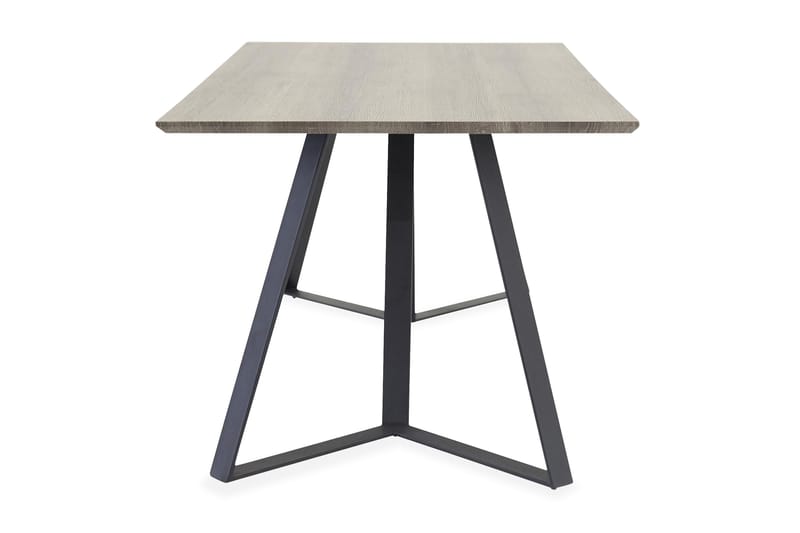 Malvina Spisebord 180 cm - Grå/Svart - Spisebord & kjøkkenbord