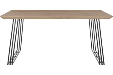 Maramo Spisebord 160 cm - Natur/Svart - Møbler - Bord - Spisebord & kjøkkenbord