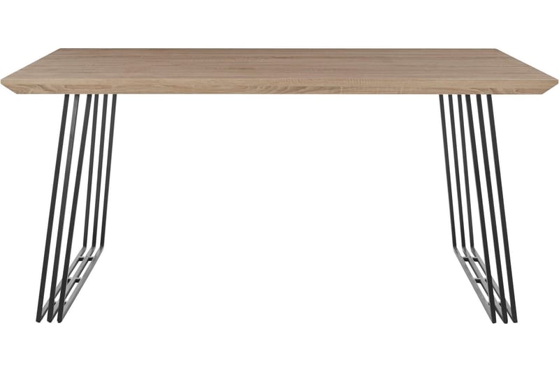 Maramo Spisebord 160 cm - Natur/Svart - Møbler - Bord - Spisebord & kjøkkenbord