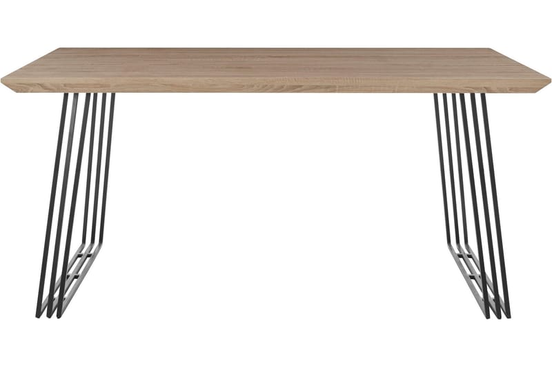 Maramo Spisebord 160 cm - Natur/Svart - Spisebord & kjøkkenbord