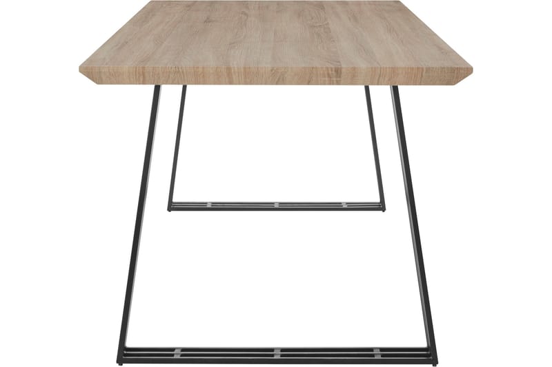 Maramo Spisebord 160 cm - Natur/Svart - Spisebord & kjøkkenbord