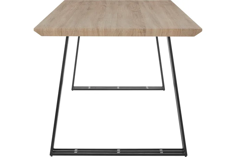 Maramo Spisebord 160 cm - Natur/Svart - Møbler - Bord - Spisebord & kjøkkenbord