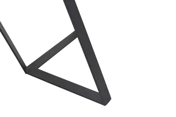 Marina Rektangulært Spisebord 180 cm i Tre med Eik- og Metallutseende - Gråbeige - Møbler - Bord - Spisebord & kjøkkenbord