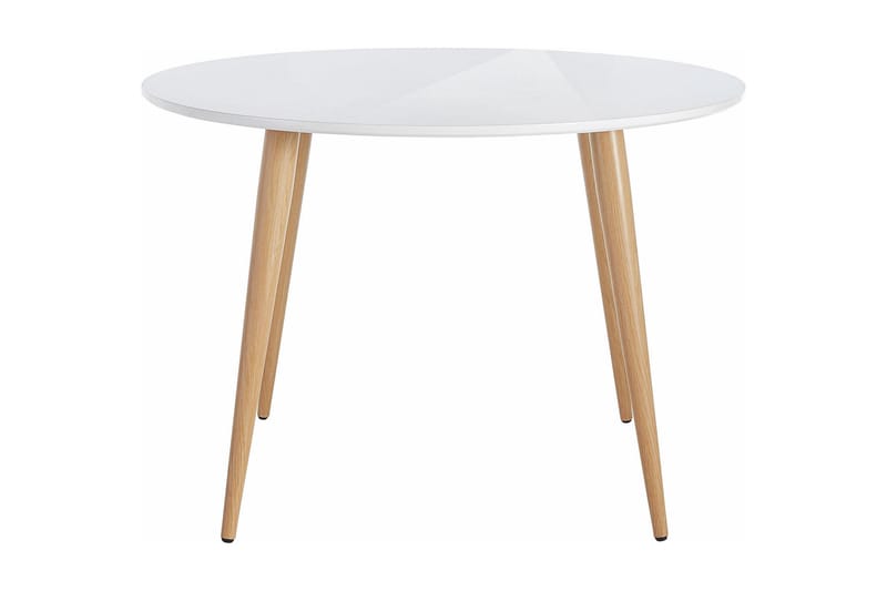 Martel Spisebord 110 cm, Hvit