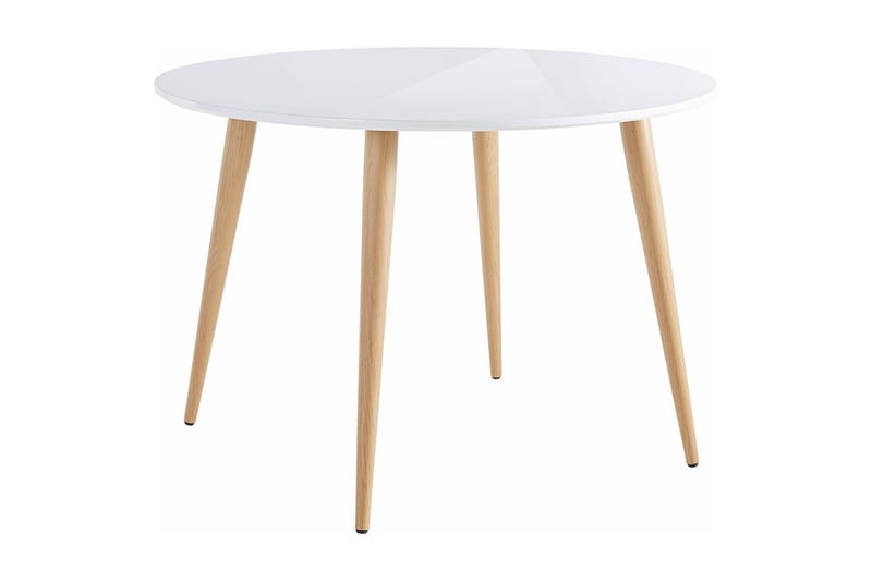 Martel Spisebord 110 cm - Hvit - Spisebord & kjøkkenbord