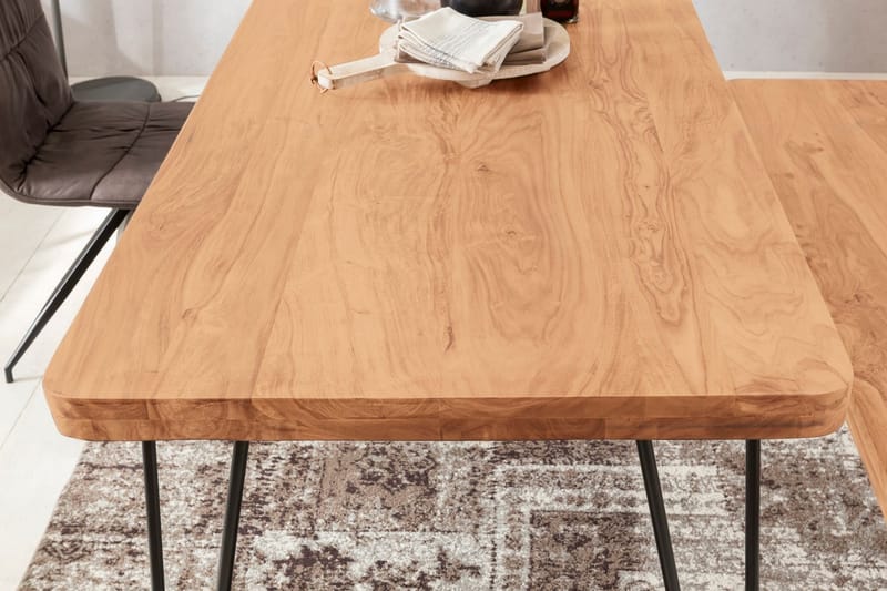 Mathin Spisebord 180 cm - Brun - Møbler - Bord - Spisebord & kjøkkenbord