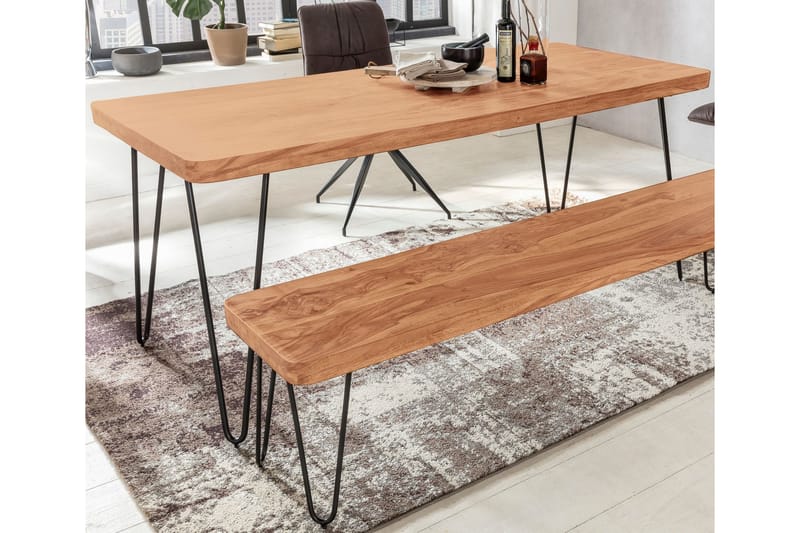 Mathin Spisebord 180 cm - Brun - Møbler - Bord - Spisebord & kjøkkenbord