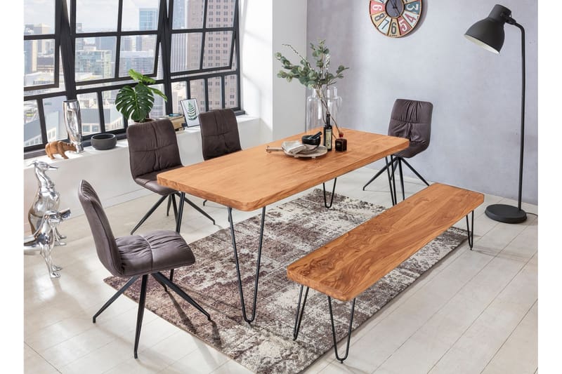 Mathin Spisebord 180 cm - Brun - Spisebord & kjøkkenbord