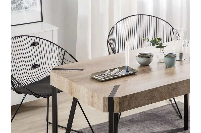 Mcgetrick Spisebord 130x80 cm - Tre/Natur - Møbler - Bord - Spisebord & kjøkkenbord