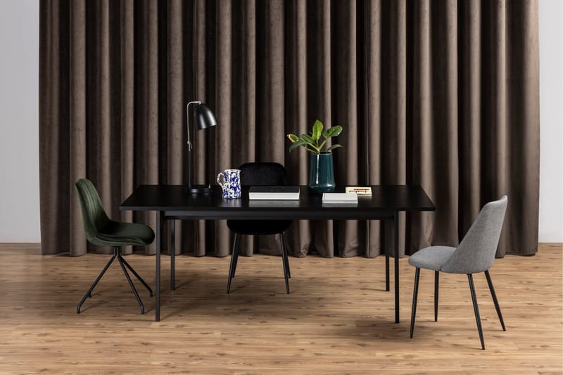 Mehoopany Spisebord 200x90 cm - Sort - Møbler - Bord - Spisebord & kjøkkenbord