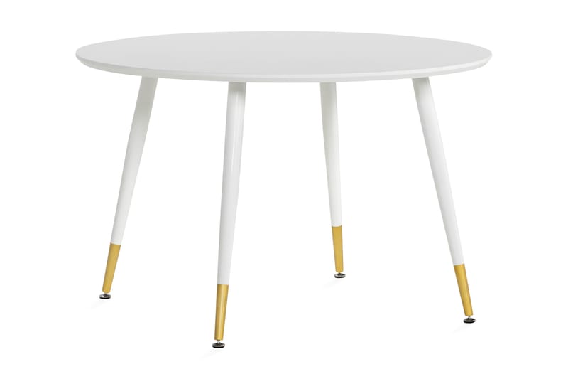 Melbana Spisebord 120 cm - Hvit - Spisebord & kjøkkenbord