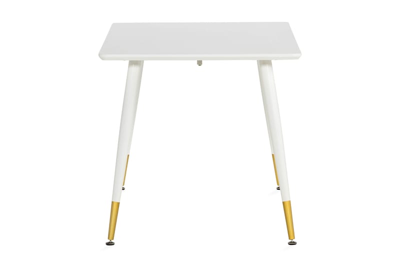 Melbana Spisebord 140 cm - Hvit/Svart - Møbler - Bord - Spisebord & kjøkkenbord