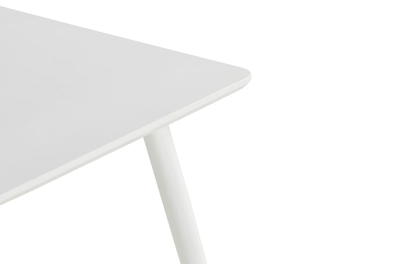 Melbana Spisebord 140 cm - Hvit/Svart - Møbler - Bord - Spisebord & kjøkkenbord