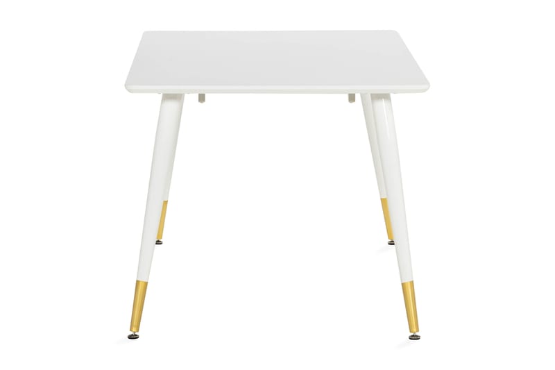 Melbana Spisebord 180 cm - Hvit/Messing - Spisebord & kjøkkenbord