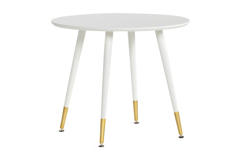 Melbana Spisebord 90 cm - Hvit - Møbler - Bord - Spisebord & kjøkkenbord