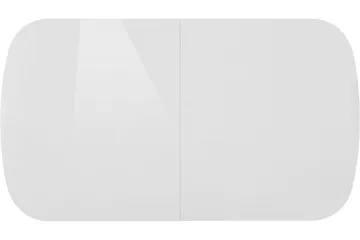 Melfort Ovalt Spisebord 160 cm - Hvit - Møbler - Bord - Spisebord & kjøkkenbord