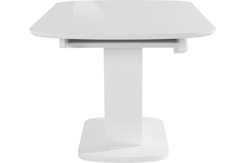 Melfort Spisebord Ovalt 160 cm - Hvit - Møbler - Bord - Spisebord & kjøkkenbord