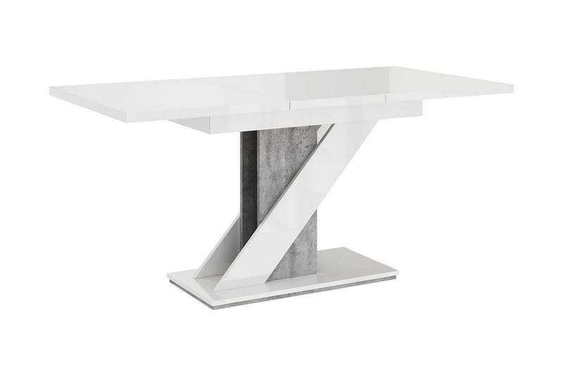 Meva Spisebord 160 cm - Hvit - Møbler - Bord - Spisebord & kjøkkenbord