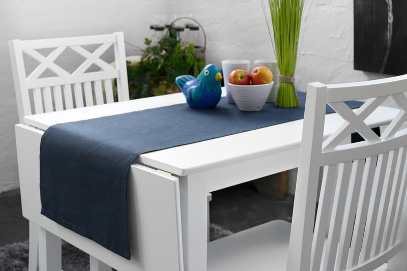 Mien Forlengningsbart Spisebord 62 cm - Hvit - Møbler - Bord - Sammenleggbart bord