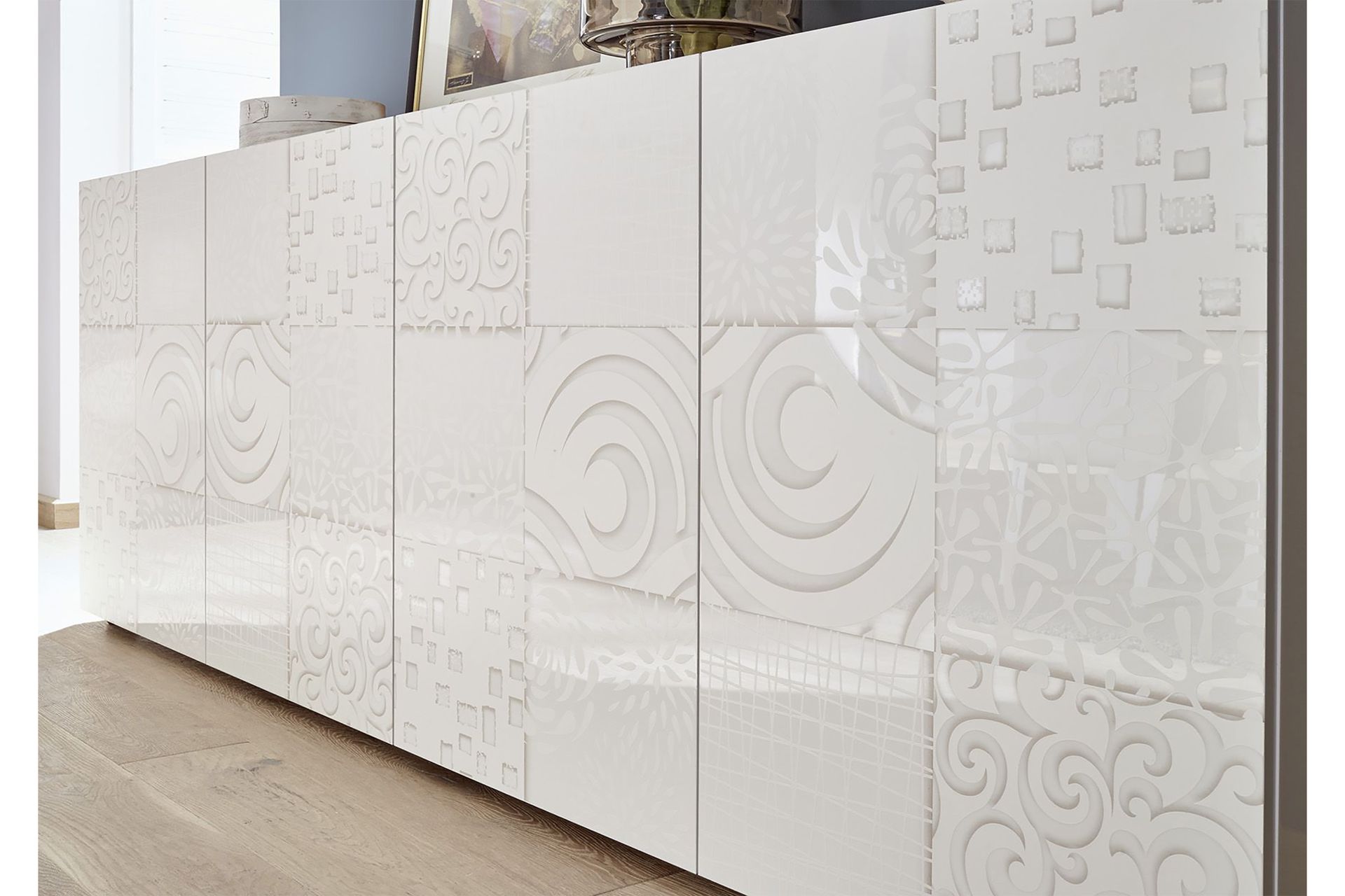 Mironne Forlengningsbart Spisebord 180 cm - Hvit - Møbler - Bord - Spisebord & kjøkkenbord