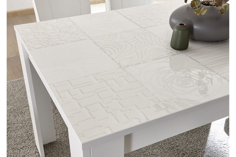 Mironne Forlengningsbart Spisebord 180 cm - Hvit - Møbler - Bord - Spisebord & kjøkkenbord