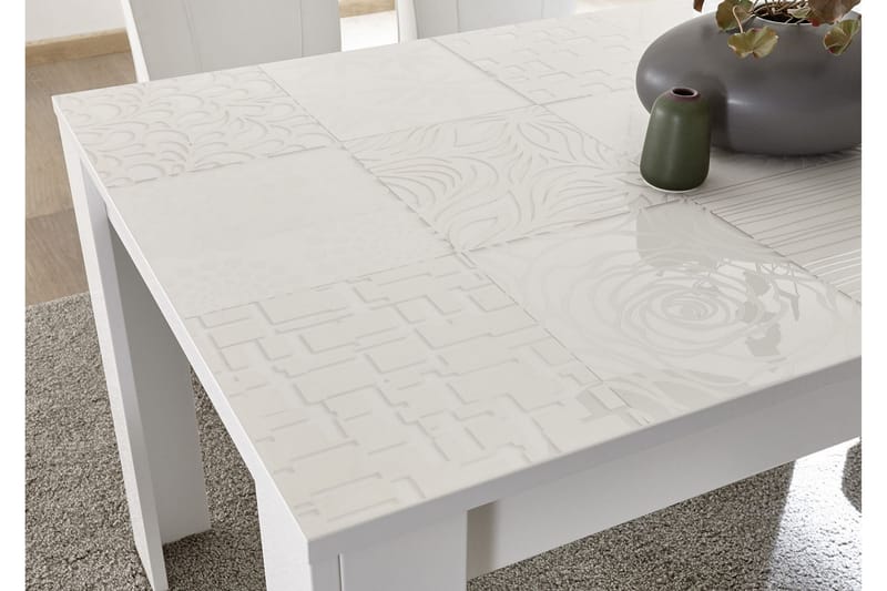 Mironne Forlengningsbart Spisebord 180 cm - Hvit - Spisebord & kjøkkenbord