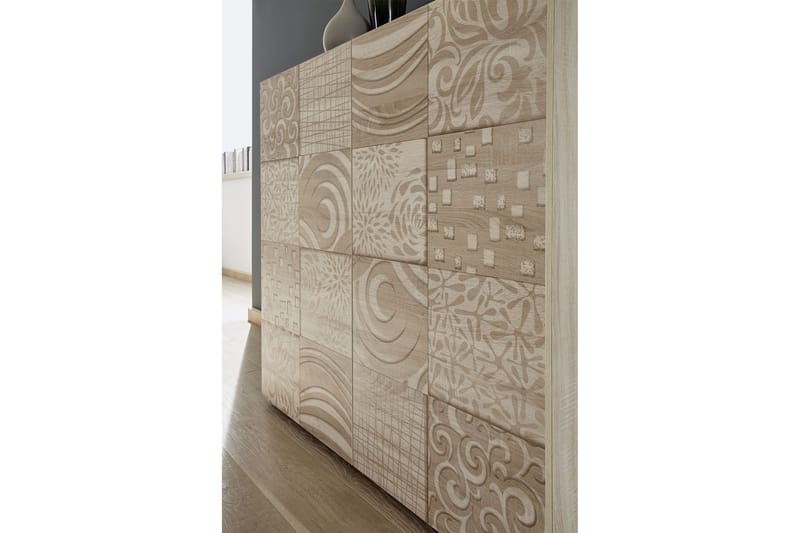 Mironne Forlengningsbart Spisebord 180 cm - Hvit/Beige/Grå - Møbler - Bord - Spisebord & kjøkkenbord