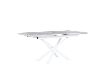 Moirax Spisebord 200 cm Sammenleggbart - Hvit - Møbler - Bord - Spisebord & kjøkkenbord