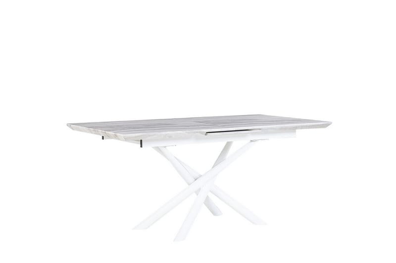Moirax Spisebord 200 cm Sammenleggbart - Hvit - Møbler - Bord - Spisebord & kjøkkenbord