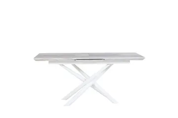 Moirax Spisebord 200 cm Sammenleggbart - Hvit - Møbler - Bord - Spisebord & kjøkkenbord