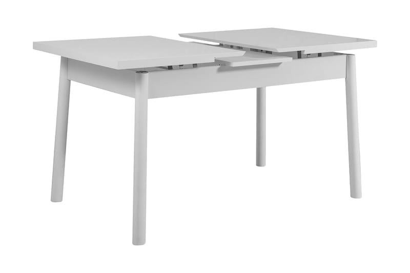 Molgachi Spisebord 120x75x120 cm - Hvit - Spisebord & kjøkkenbord