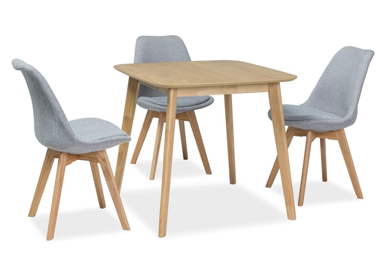Mosson Spisebord 80 cm - Natur - Spisebord & kjøkkenbord