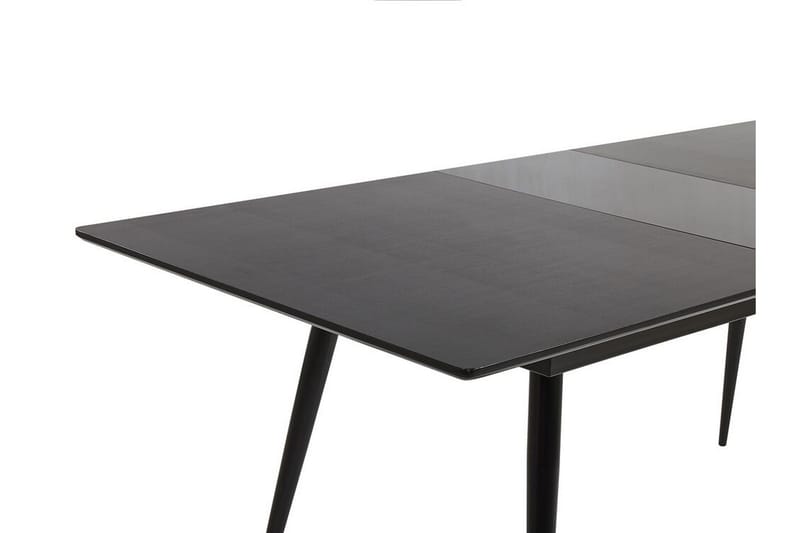 Mundon Spisebord 200 cm Sammenleggbart - Svart - Møbler - Bord - Spisebord & kjøkkenbord