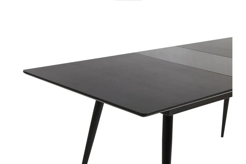 Mundon Spisebord 200 cm Sammenleggbart - Svart - Møbler - Bord - Spisebord & kjøkkenbord