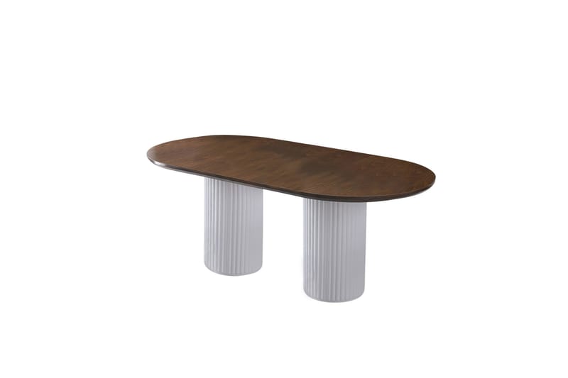 Murat Spisebord 200 cm - Valnøtt - Møbler - Bord - Spisebord & kjøkkenbord