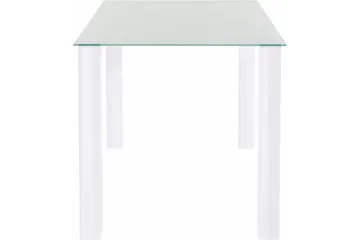 Nacio Rektangulært Spisebord 120 cm - Hvit - Møbler - Bord - Spisebord & kjøkkenbord