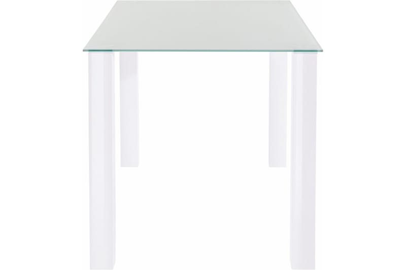 Nacio Rektangulært Spisebord 120 cm - Hvit - Møbler - Bord - Spisebord & kjøkkenbord