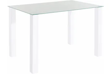Nacio Rektangulært Spisebord 120 cm - Hvit - Møbler - Bord - Spisebord & kjøkkenbord
