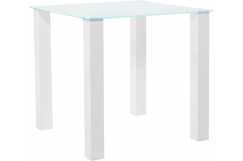 Nacio Spisebord 80 cm - Hvit - Spisebord & kjøkkenbord
