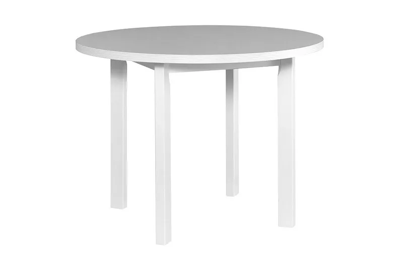 Napoli Rundt Spisebord 100 cm, Hvit