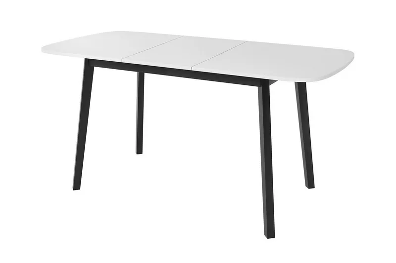 Narberth Uttrekkbart Ovalt Spisebord 130 cm med Betonglook - Lysegrå - Møbler - Bord - Spisebord & kjøkkenbord