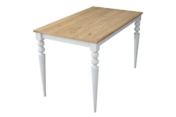Naryani Spisebord 120 cm - Valnøtt/Hvit - Møbler - Bord - Spisebord & kjøkkenbord